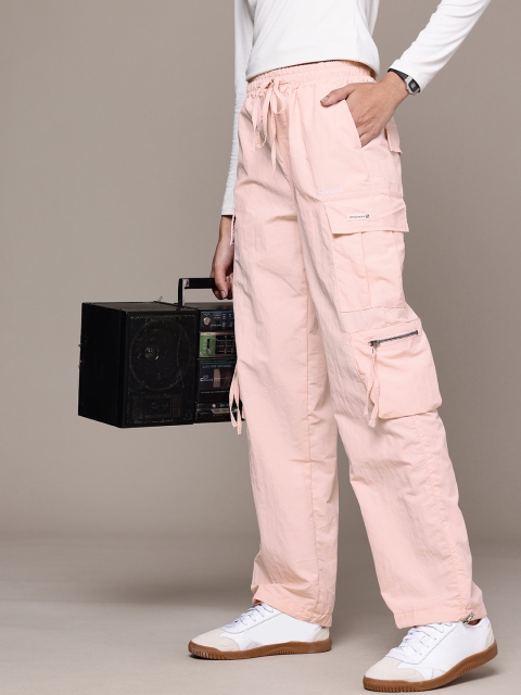 The Roadster Life Co. Women Relaxed Fit Cargos Trousers