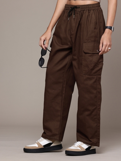 The Roadster Life Co. Women Relaxed Fit Trousers