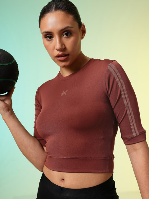 HRX by Hrithik Roshan Rapid-Dry Crop Training T-shirt