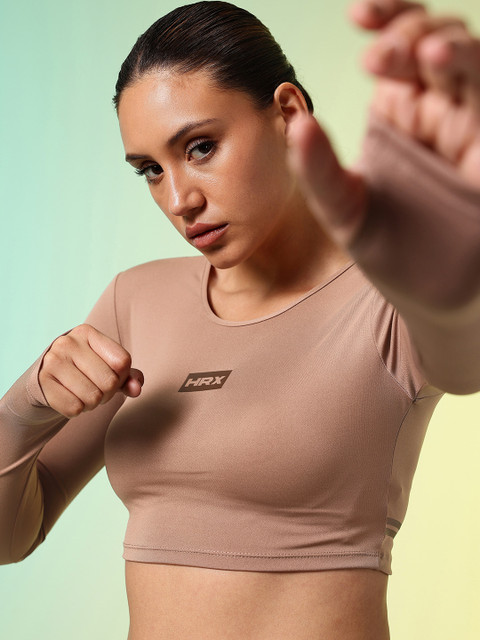 HRX by Hrithik Roshan Rapid-Dry Crop Training T-shirt