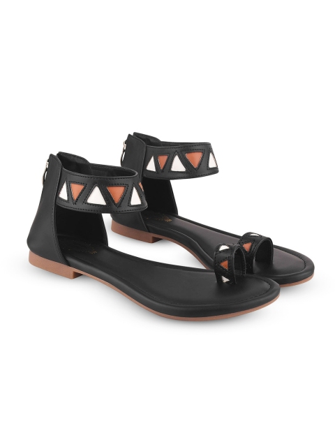 Shoetopia Women One Toe Flats - Image 7
