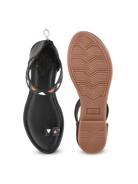 Shoetopia Women One Toe Flats - Image 4