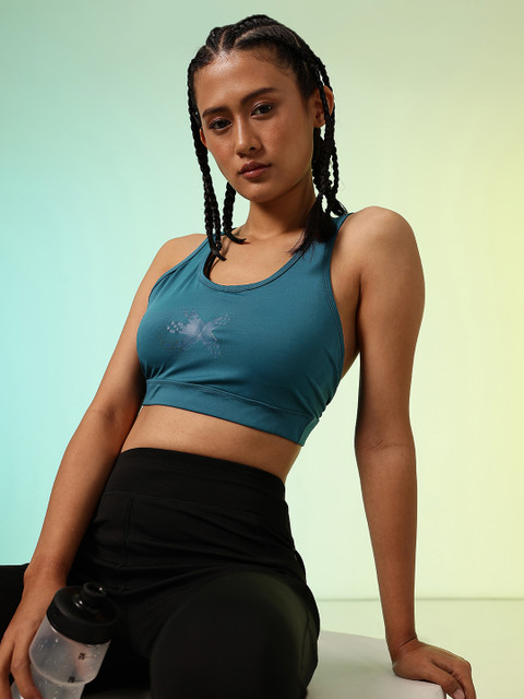 HRX by Hrithik Roshan Lightly Padded Rapid-Dry Running Bra HR_SS25_W_BA_KR002_03_C