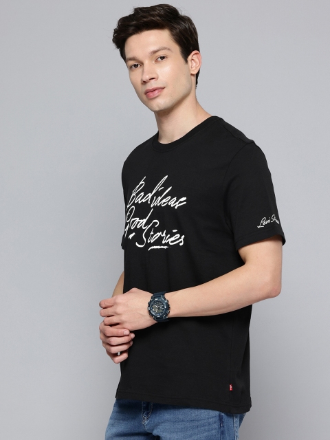 Levis Typography Printed Pure Cotton T-shirt - Image 3