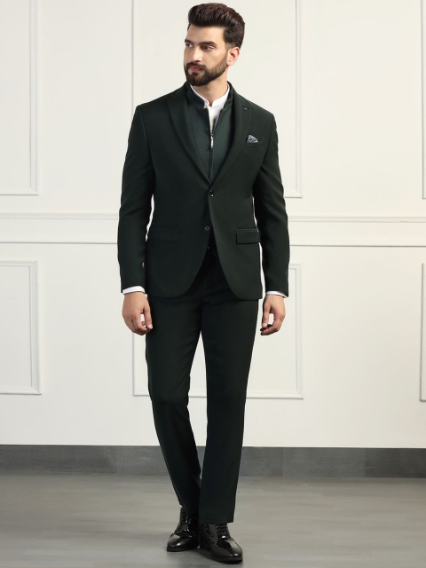 Blackberrys Men Single-Breasted 3 Piece Formal Suit - Image 2