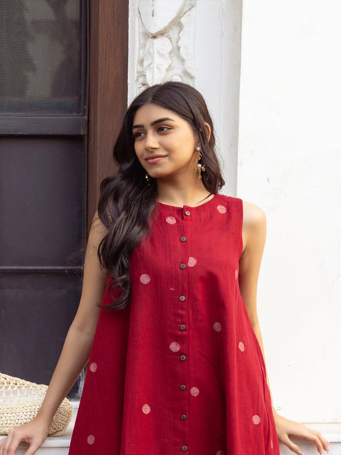 GoSriKi Women Printed Regular Kurta with Palazzos - Image 3