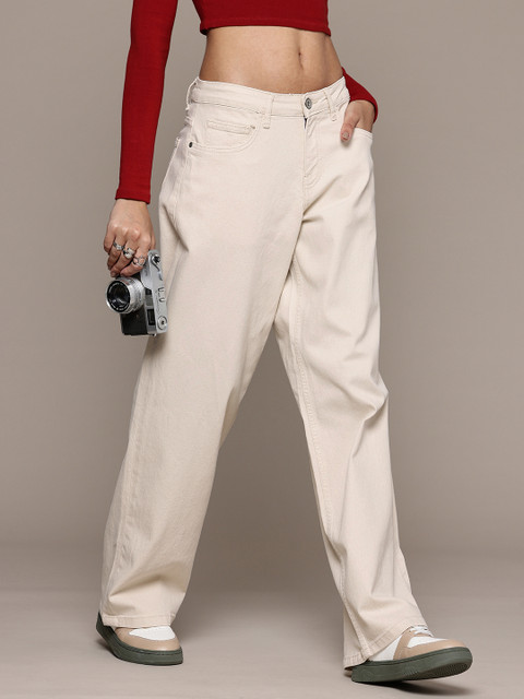 The Roadster Life Co. Women Baggy Stretchable Jeans