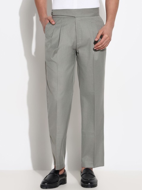 SHOWOFF Men Comfort Low-Rise Pleated Trousers - Image 2