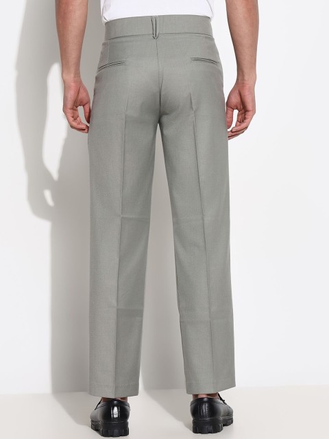 SHOWOFF Men Comfort Low-Rise Pleated Trousers - Image 4