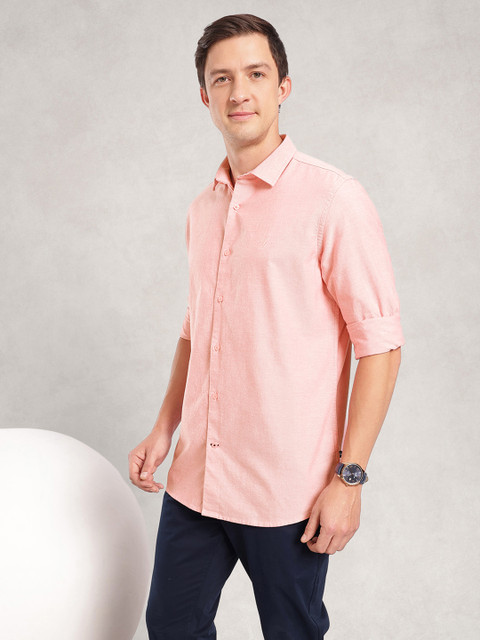 Nautica Classic Fit Pure Cotton Water Repellent Casual Shirt - Image 4
