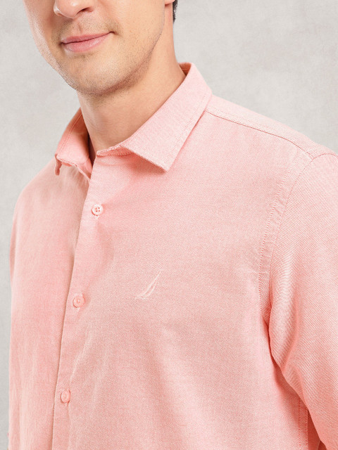 Nautica Classic Fit Pure Cotton Water Repellent Casual Shirt - Image 2