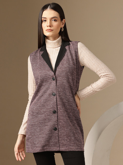 Chemistry Longline Button Shrug