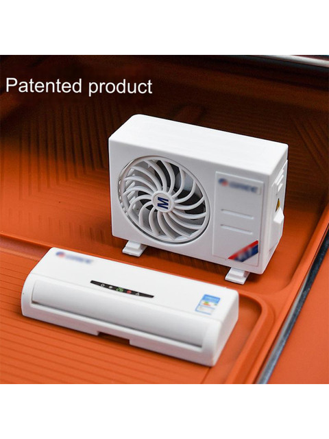 Flenzy AC Design Car Air Freshener Solar Perfume for Dashboard - Image 7