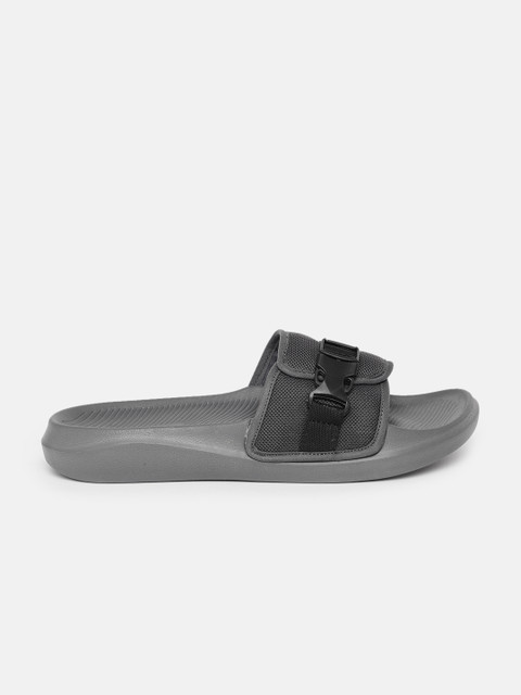 FCUK Men Sliders With Buckle Detail - Image 4