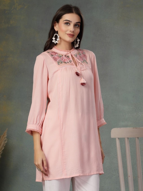 Nayam By Lakshita Floral A-Line Tunic - Image 4