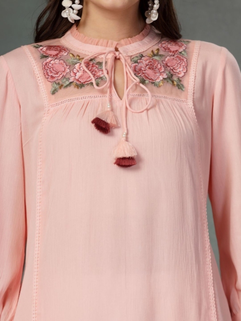 Nayam By Lakshita Floral A-Line Tunic - Image 3