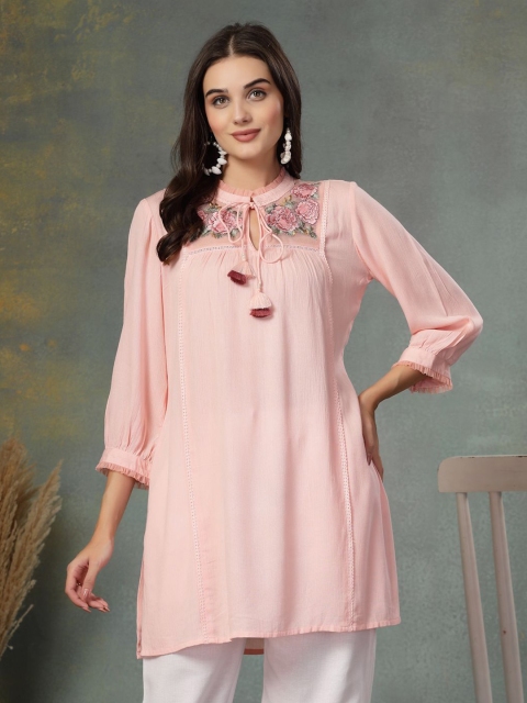 Nayam By Lakshita Floral A-Line Tunic - Image 2