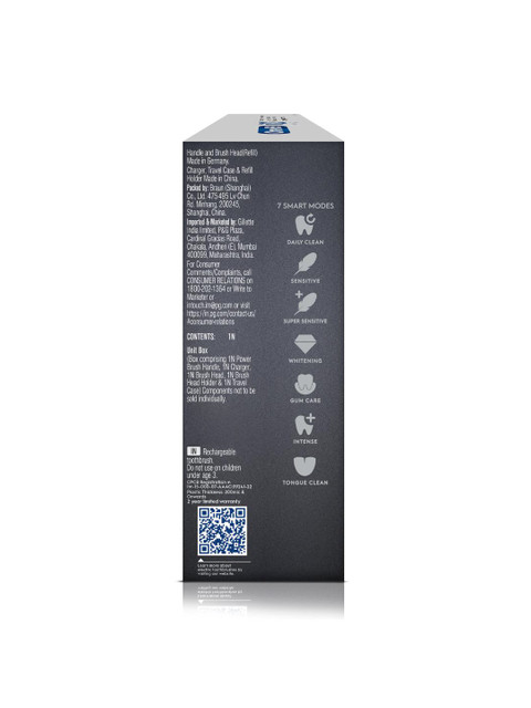 Oral - B iO9 Series Ultimate Rechargeable Smart Electric Toothbrush - Black Onyx - Image 7