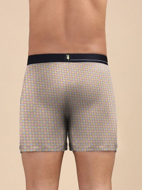 &CIRCUS Men Printed Modal Boxer with Button Fly - Image 3