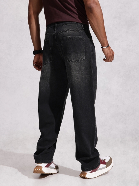 WROGN Men Loose Fit Light Fade Pure Cotton Jeans - Image 4