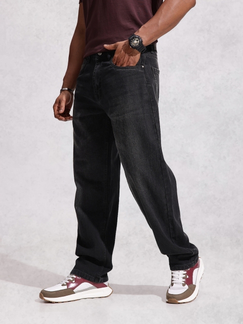 WROGN Men Loose Fit Light Fade Pure Cotton Jeans - Image 3