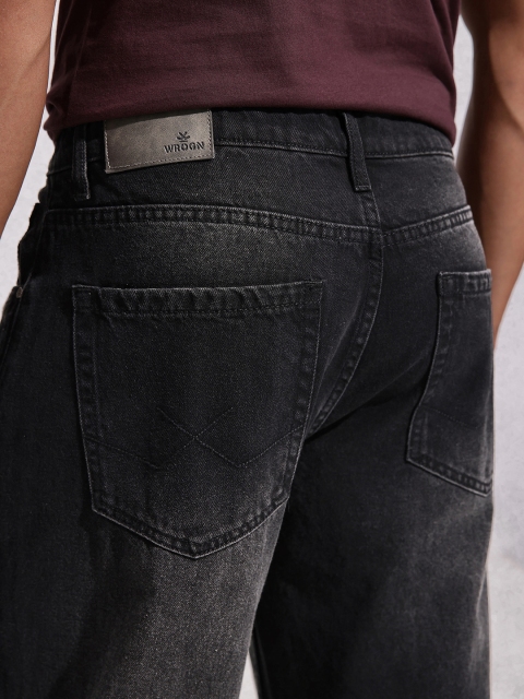 WROGN Men Loose Fit Light Fade Pure Cotton Jeans - Image 7