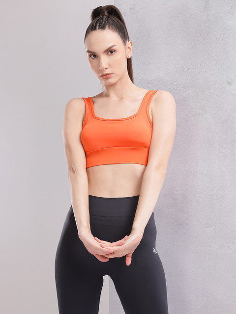 HRX by Hrithik Roshan Medium Coverage Lightly Padded Rapid-Dry Training Bra