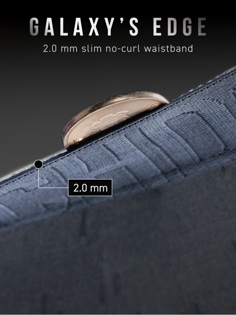 DAMENSCH Lightweight Premium Jacquard Texture No curl Waistband Unreal Cosmos Trunk - Image 6