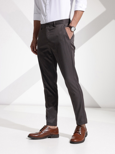 encore by INVICTUS Men Regular Fit Formal Trousers - Image 3