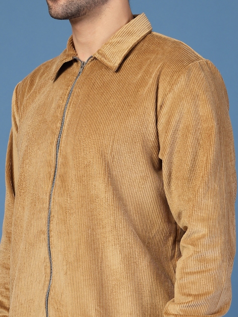 Rigo Men Spread Collar Solid Casual Jacket - Image 3