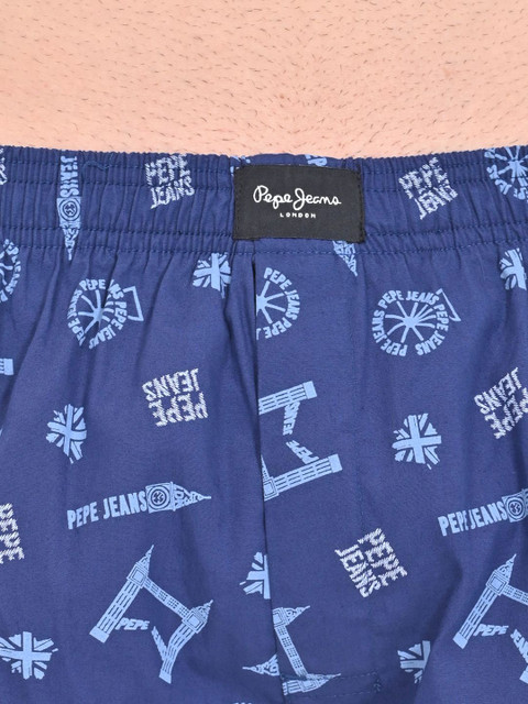 Pepe Jeans Men Pack of 2 Printed Pure Cotton Boxers - Image 6