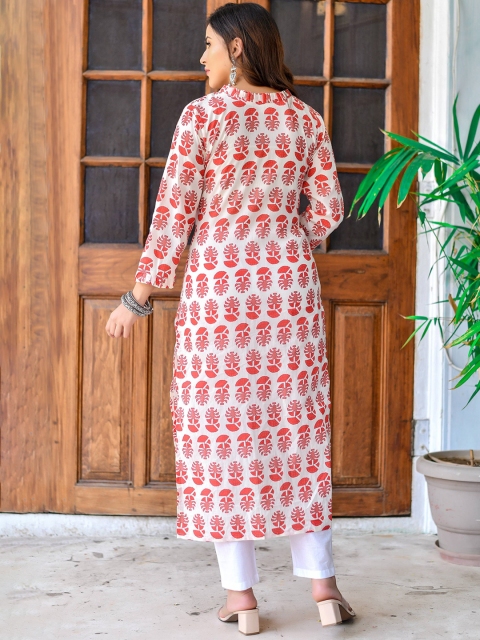 Anastay Clothing Women Ethnic Motifs Printed Pure Cotton Kurta - Image 4