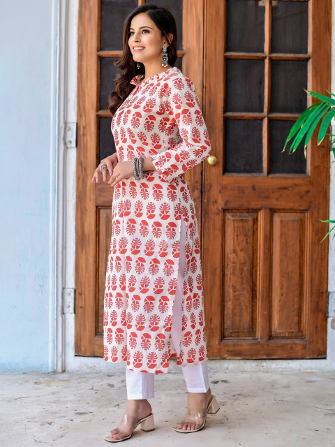 Anastay Clothing Women Ethnic Motifs Printed Pure Cotton Kurta - Image 3