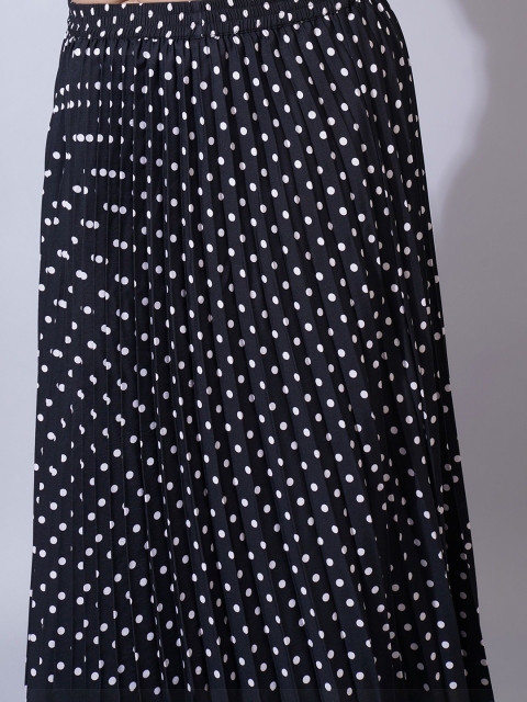 U&F Beyond Women Printed Flared Maxi Skirts - Image 5