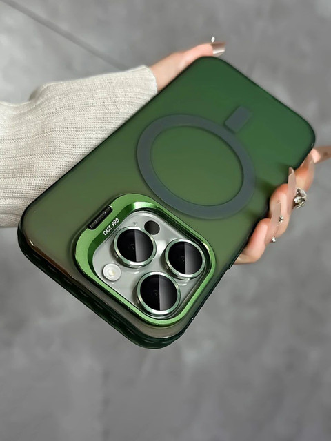 Luxury Kase Solid iPhone 16 Pro Back Case Mobile Accessories - Image 2