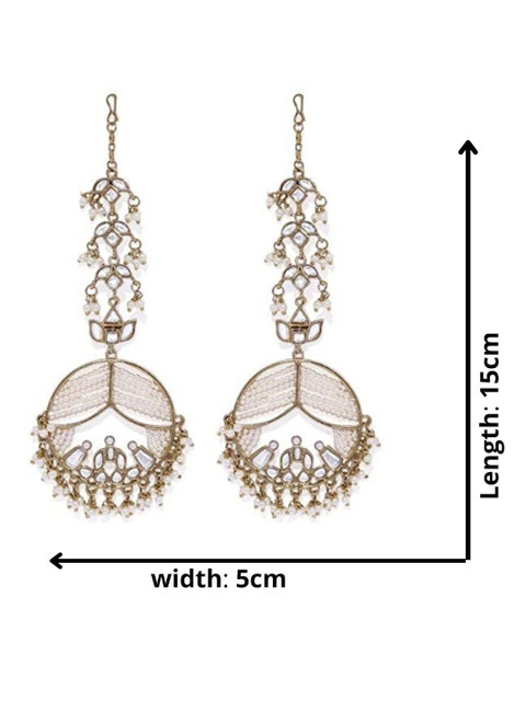 Anouk Contemporary Chandbalis Earrings - Image 5