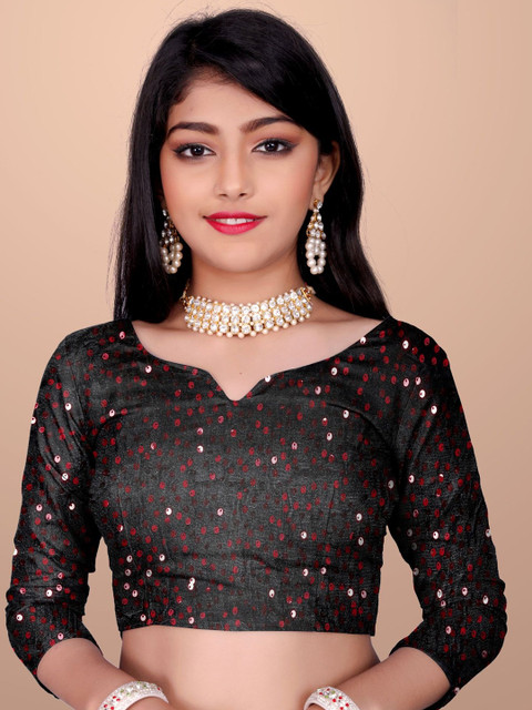 Aika Embellished Sequinned Ready to Wear Saree - Image 5