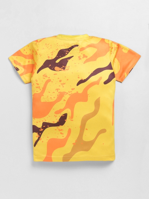 HRX by Hrithik Roshan Boys Printed Rapid Dry T-shirt - Image 3