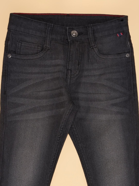 Pantaloons Junior Boys Mid-Rise Slash Knee Light Fade Jeans - Image 4