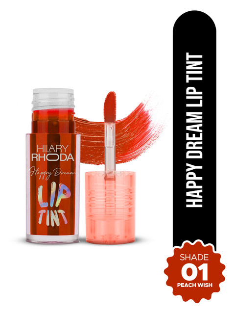 Hilary Rhoda Happy Dream Lip Tint Infused Hyaluronic Acid - Peach Wish- 3.7 g -01