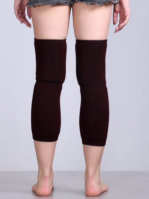 513 Men Soft Above Knee Leg Warmer Socks - Image 5