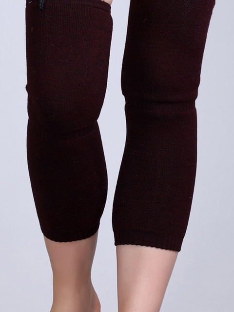 513 Men Soft Above Knee Leg Warmer Socks - Image 7