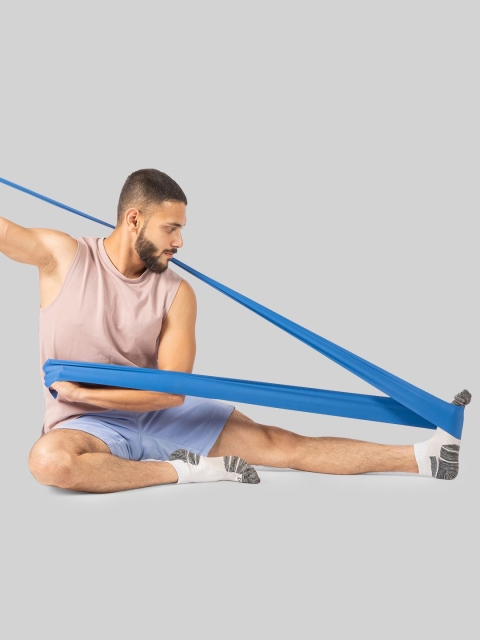 BOLDFIT Set Of 3 Pilates Band Workout Accessories - Image 4