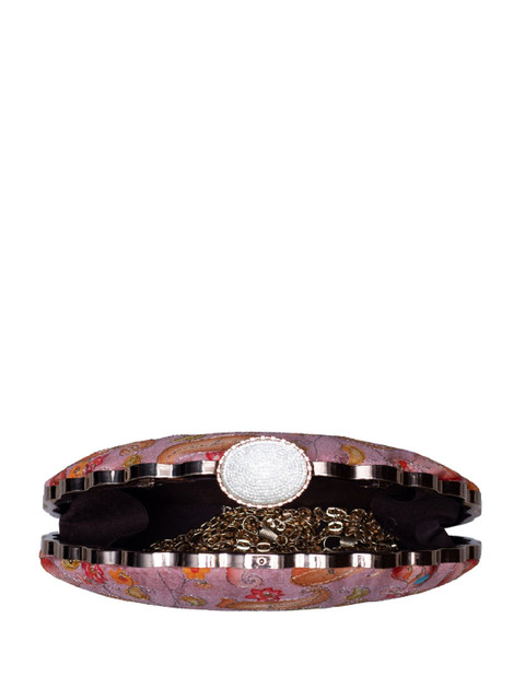 ARTKLIM Floral Embroidered Box Clutch - Image 5