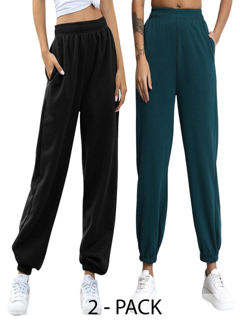 Q-rious Women Pack Of 2 Loose Fit Joggers