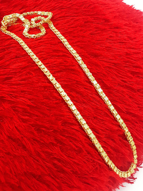 Anujeet Fashion Hub Gold-Plated Chain