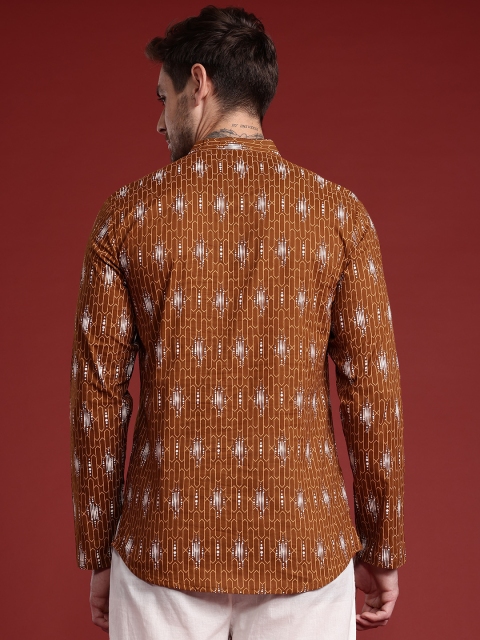 Anouk Geometric Printed Kurta - Image 5
