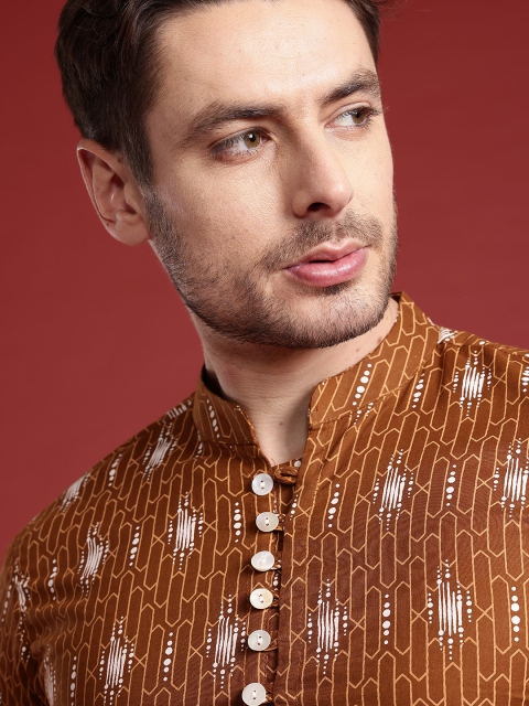 Anouk Geometric Printed Kurta - Image 2