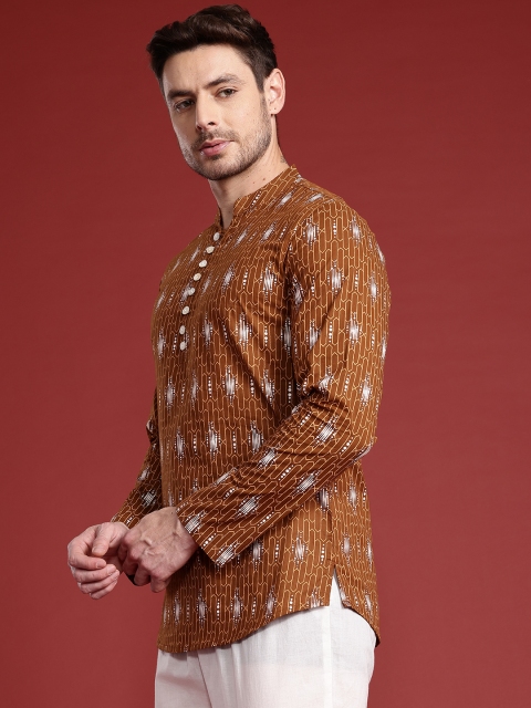 Anouk Geometric Printed Kurta - Image 4