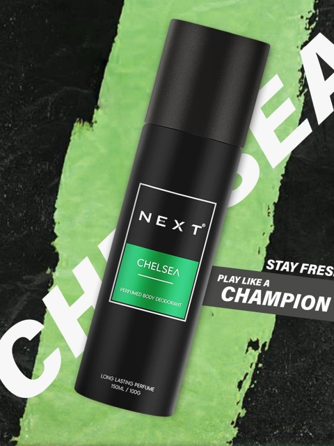NEXT CARE Set Of 2 Chelsea Body Deodorant - 150 ml & Silver Scent Body Spray - 200 ml
